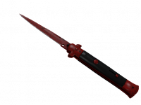 ★ Stiletto Knife Crimson Web